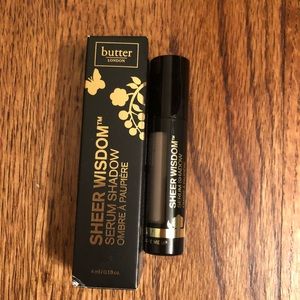 NIB. Butter London Sheer Wisdom Serum Shadow.